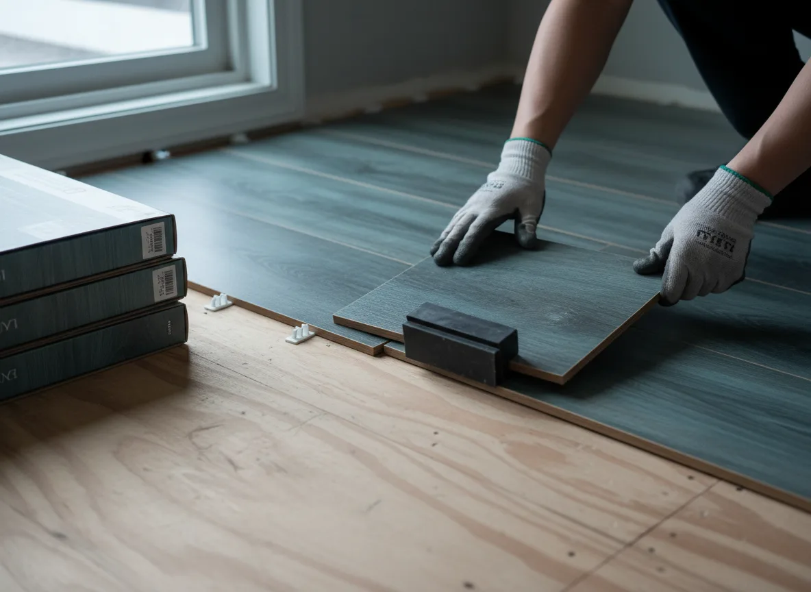 Luxury Vinyl Plank Installation company in Panama, IL